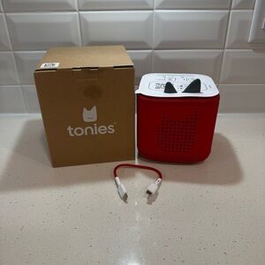 NIB tonies Sunset Red Toniebox Speaker